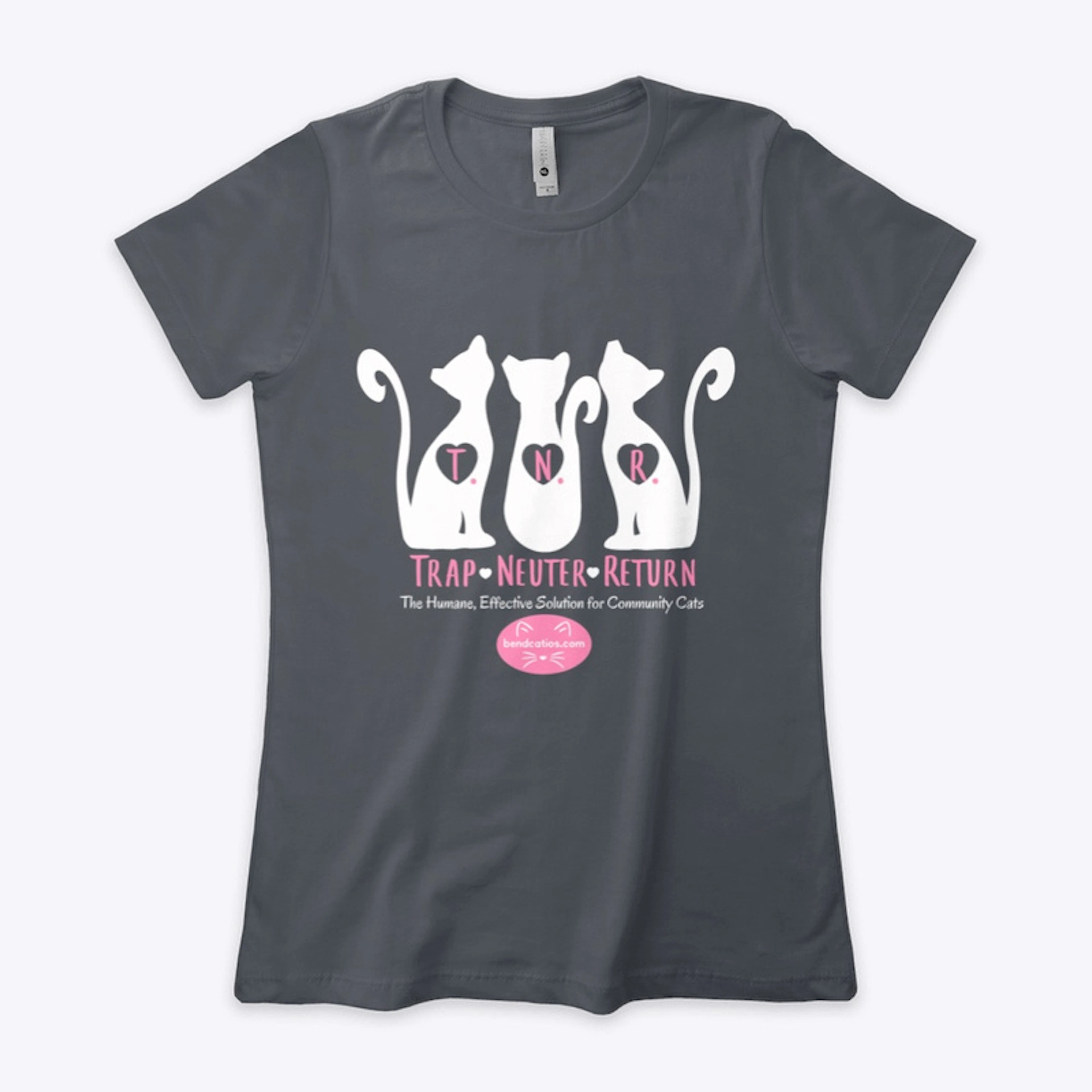 TNR The Humane Solution (pink lettering)