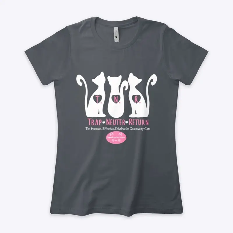 TNR The Humane Solution (pink lettering)